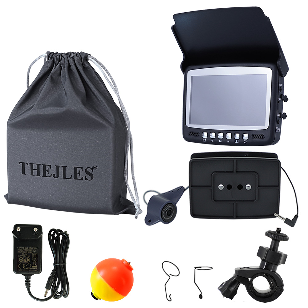 Underwater Fishing Camera 4K - 4.3 Inci IPS Kamera Pancing Bawah