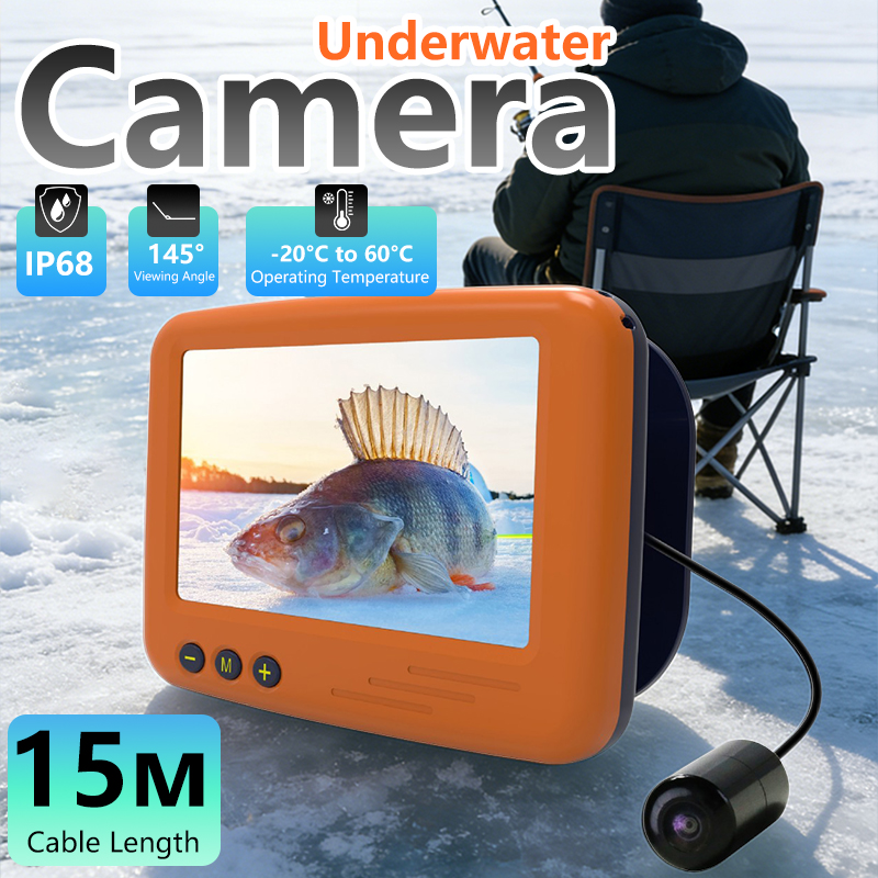 Underwater Fishing Camera 4K - Kamera Memancing Bawah Air 4.3 Inci