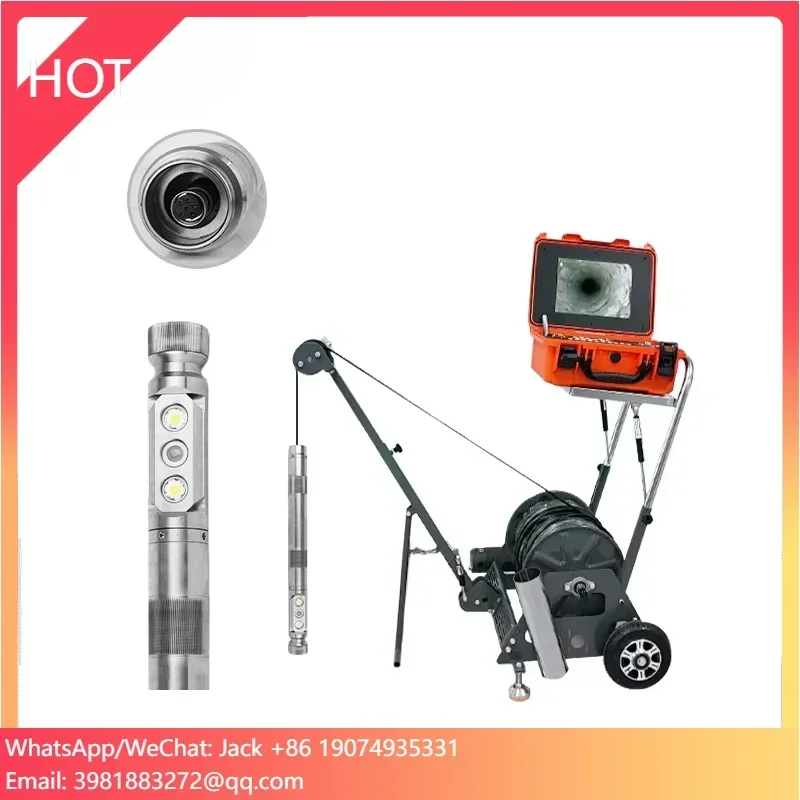 Underwater Inspection Camera 50M - Layar 12 Inci Dengan Kabel 50m,
