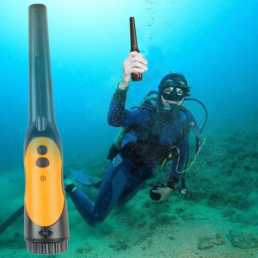 Underwater Metal Detector Waterproof - Detektor logam Pinpointer-tongkat penunjuk Pin genggam