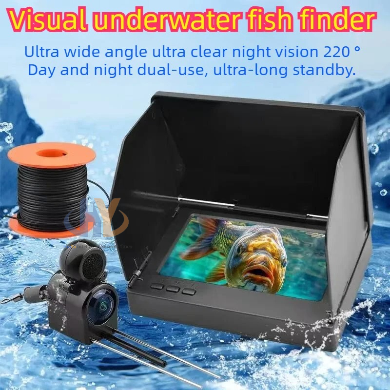 Underwater Fishing Camera 4K - Kamera Pancing Bawah Air dengan Layar