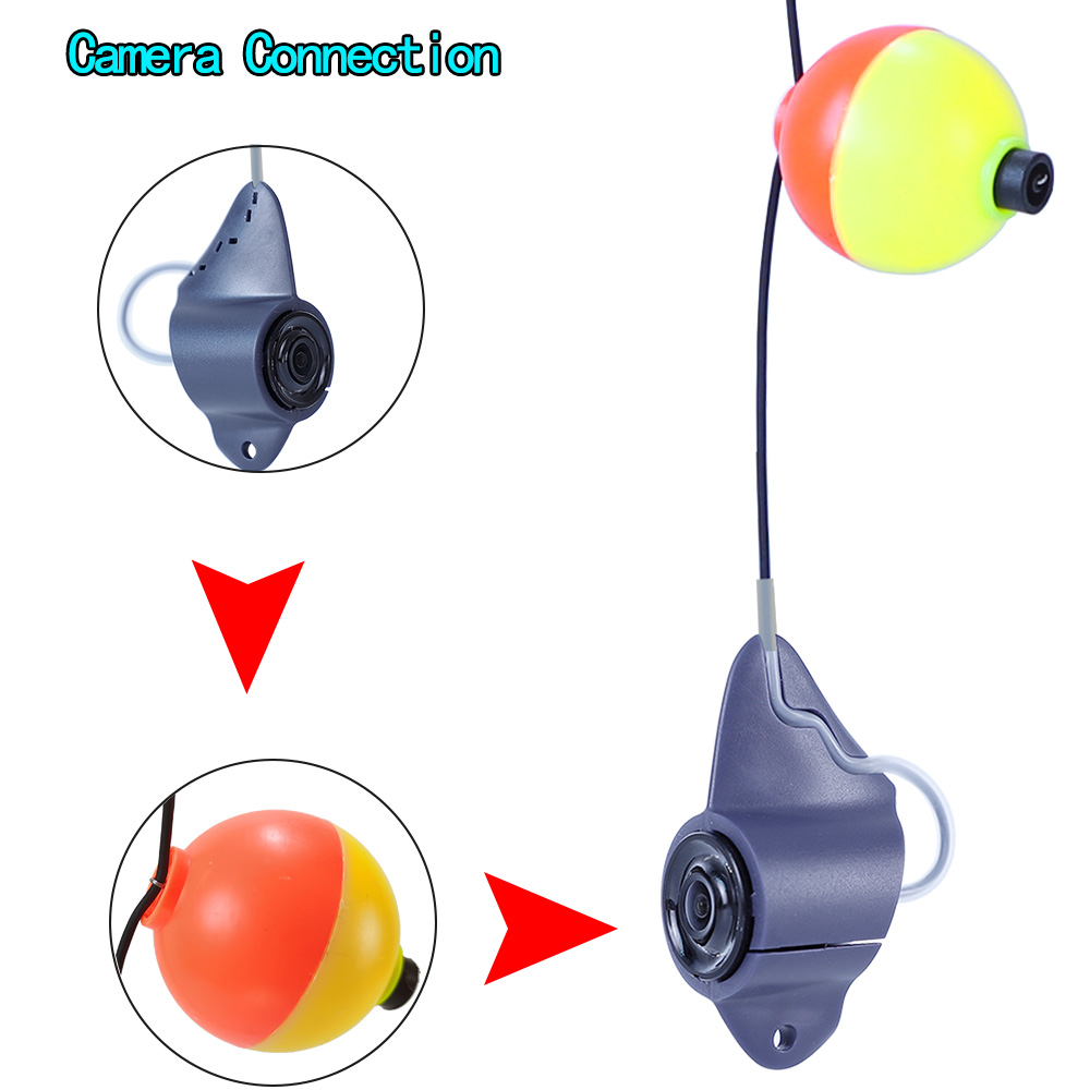 4.3 Inci IPS Kamera Pancing Ba - Underwater Fishing Camera 4K ulasan dan harga