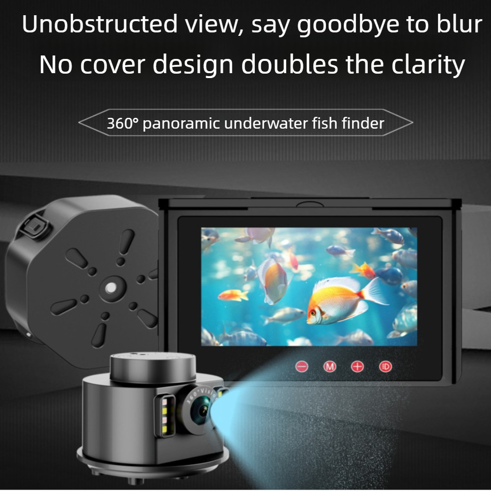 360 °   Alat Pencari Ikan Puta - Underwater Fishing Camera 4K ulasan dan harga
