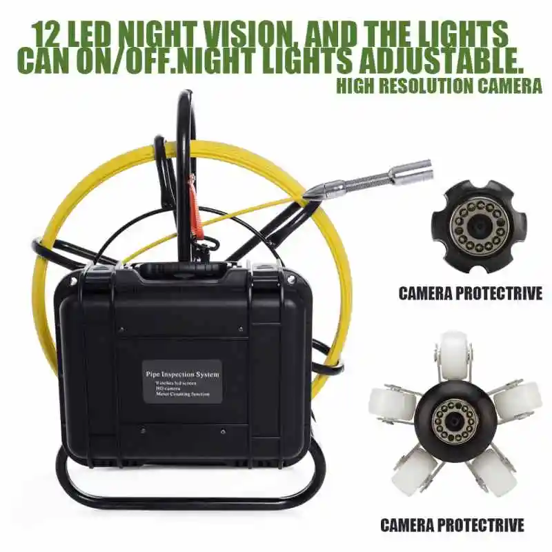 WP9600 - Kamera Inspeksi Pipa  - Underwater Inspection Camera 50M ulasan dan harga