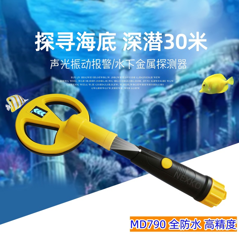 MD790 Detektor Logam Tahan Air - Underwater Metal Detector Waterproof ulasan dan harga