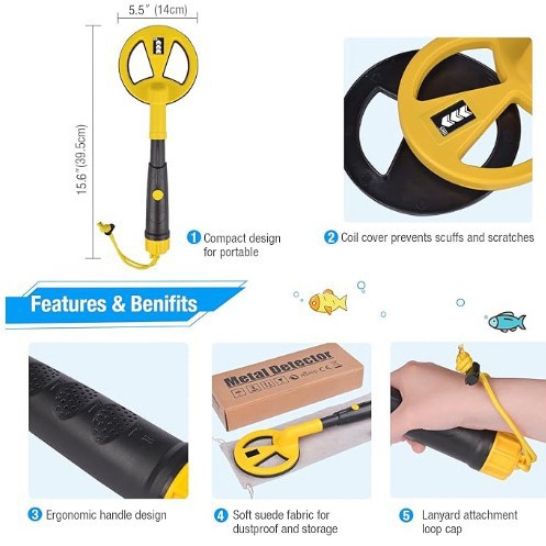 MD790 Detektor Logam Tahan Air - Underwater Metal Detector Waterproof ulasan dan harga