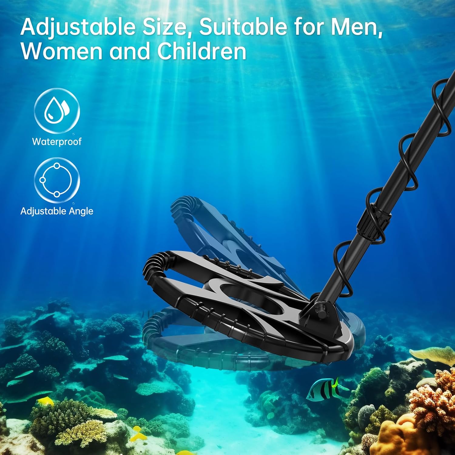 Penjualan Terlaris Detektor Lo - Underwater Metal Detector Waterproof ulasan dan harga