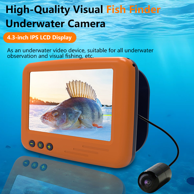 Kamera Memancing Bawah Air 4.3 - Underwater Fishing Camera 4K ulasan dan harga