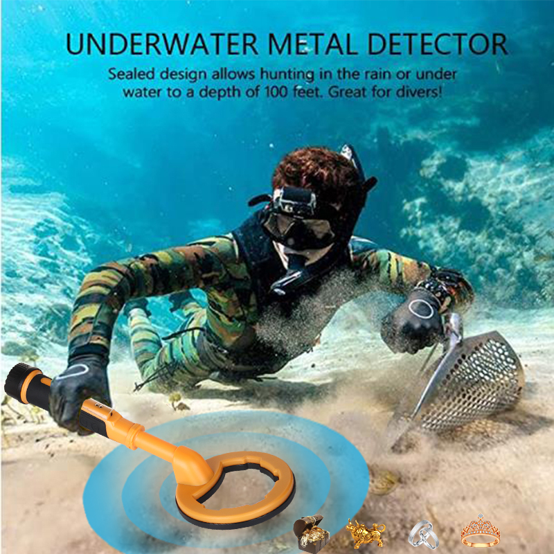 Pendeteksi logam bawah air, pe - Underwater Metal Detector Waterproof ulasan dan harga