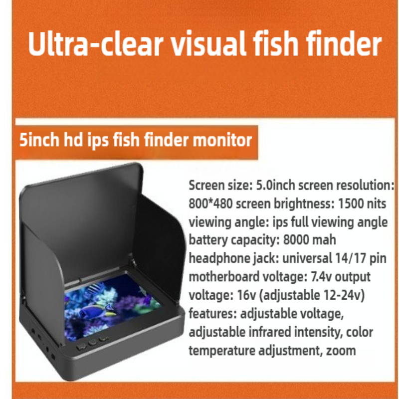 Monitor IPS 4.3/5 Inci yang Da - Underwater Fishing Camera 4K ulasan dan harga