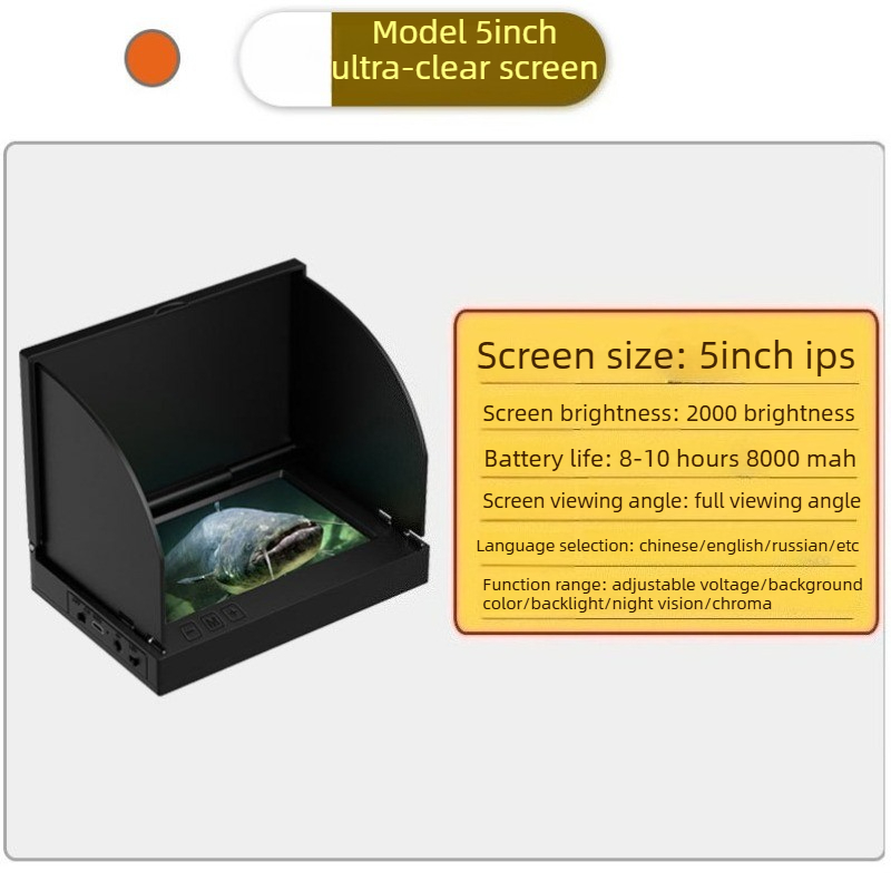 Monitor IPS 4.3/5 Inci yang Da - Underwater Fishing Camera 4K ulasan dan harga