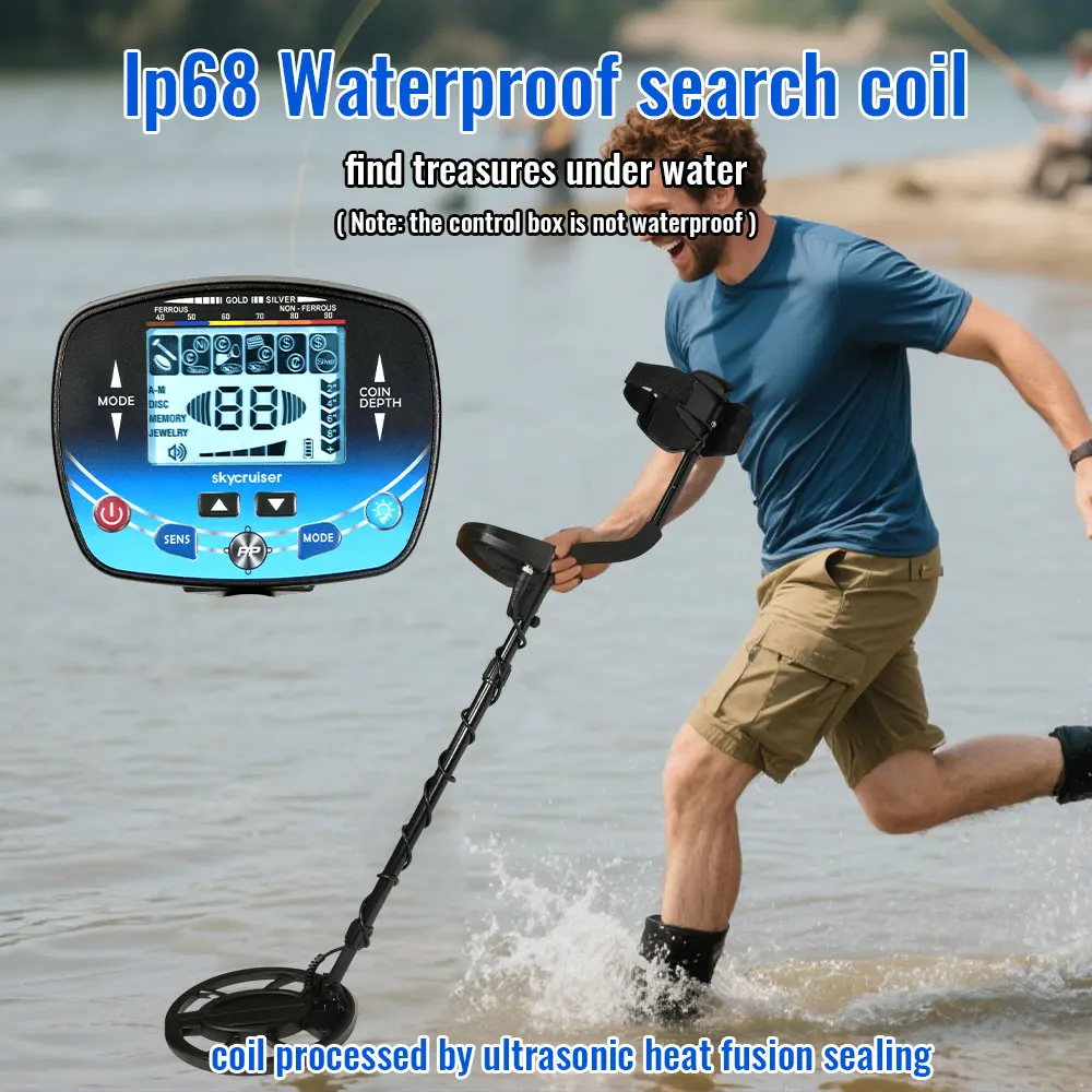 MD910B Detektor Logam Profesio - Underwater Metal Detector Waterproof ulasan dan harga