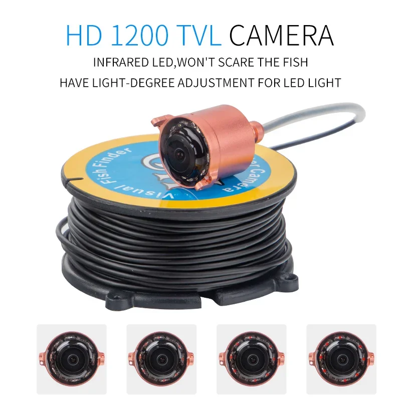 Kamera pancing bawah air, kame - Underwater Fishing Camera 4K ulasan dan harga