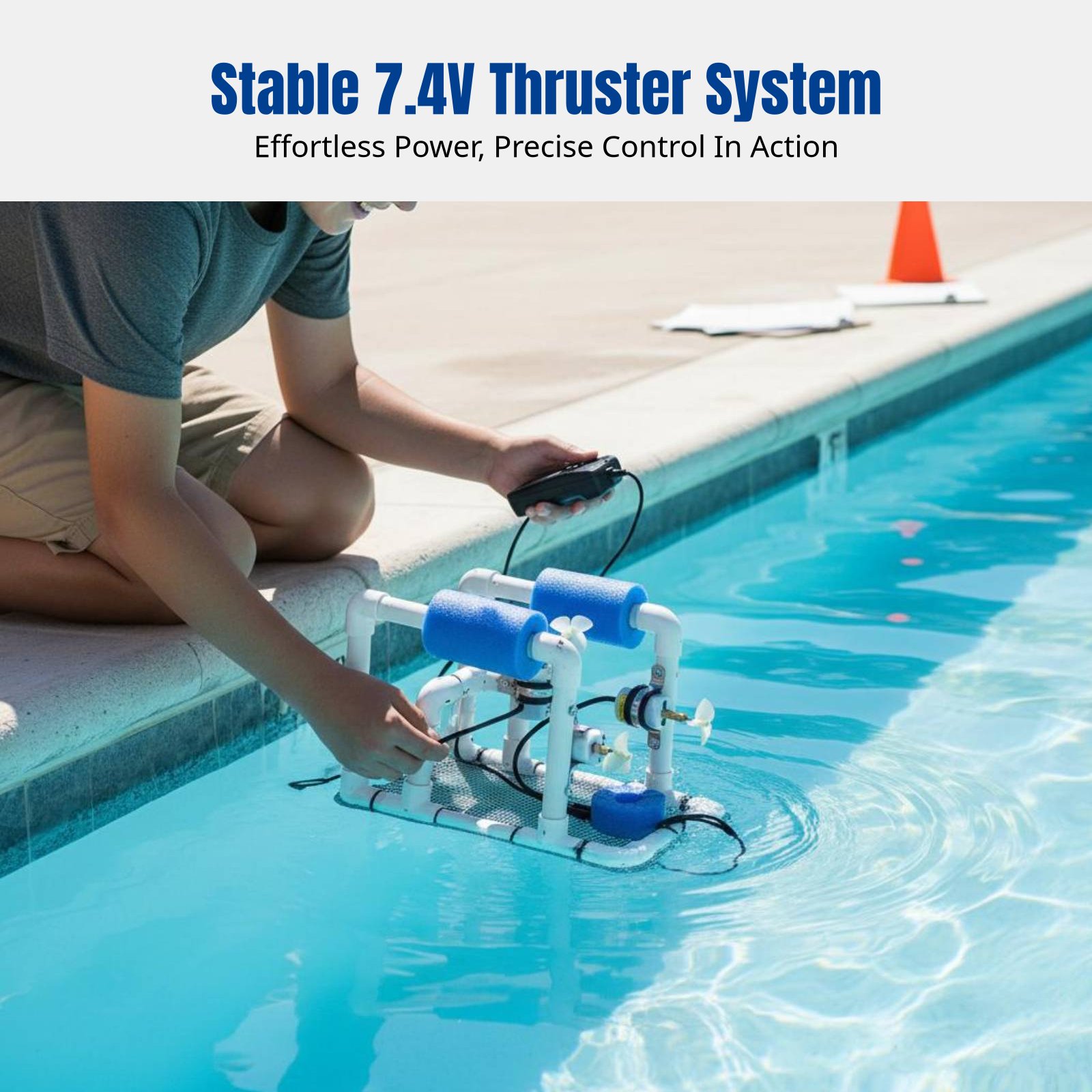 Robot ROV Bawah Air, Kit Eduka - Rov Underwater Robot Thruster ulasan dan harga