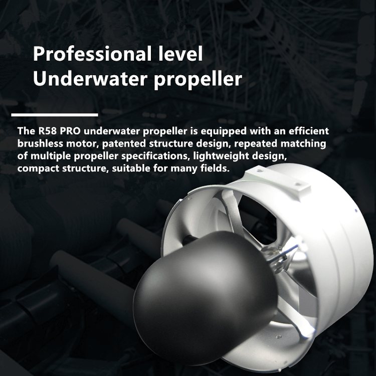Robot bawah air Propeler bawah - Rov Underwater Robot Thruster ulasan dan harga
