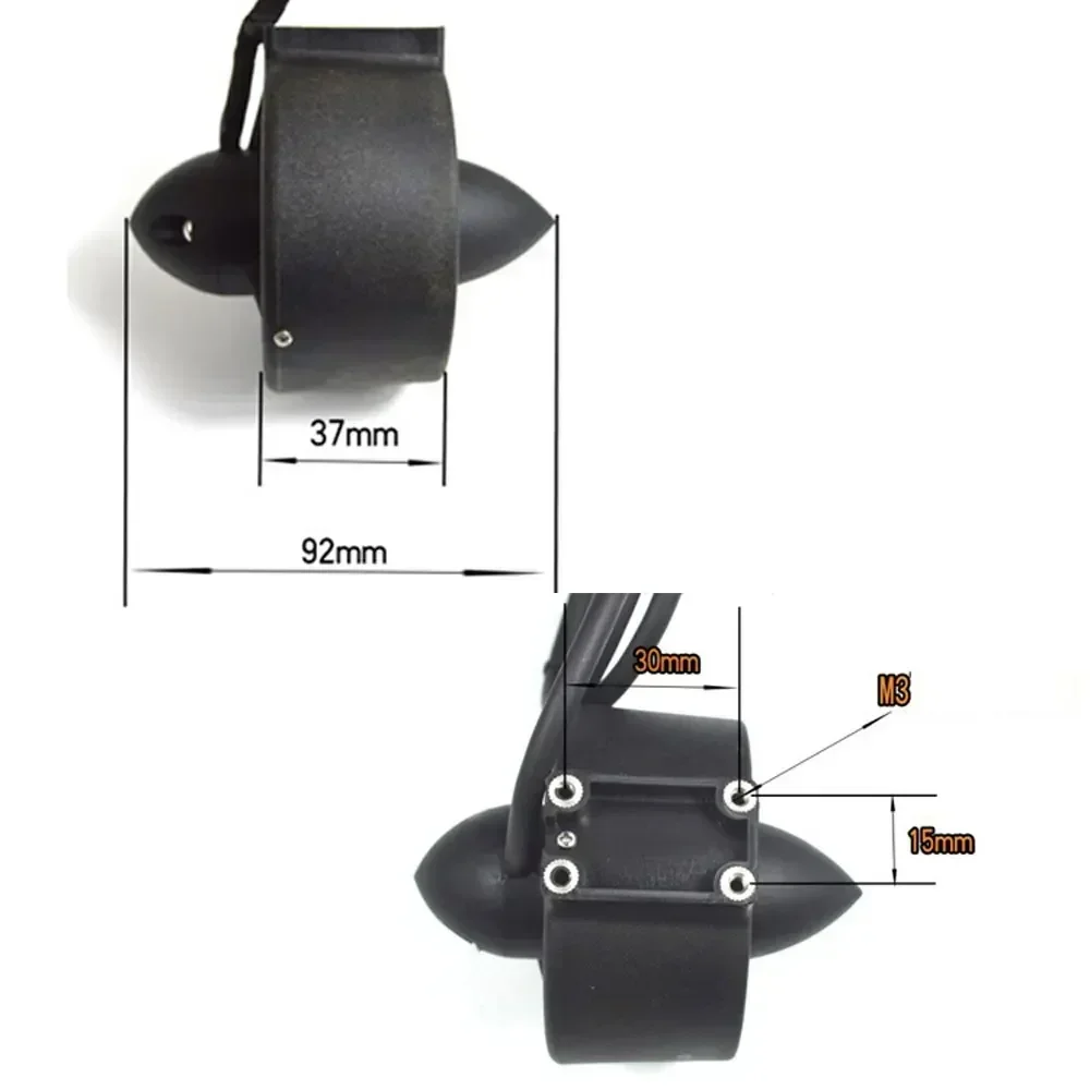 Motor Brushless 16V 300W 40A E - Rov Underwater Robot Thruster ulasan dan harga