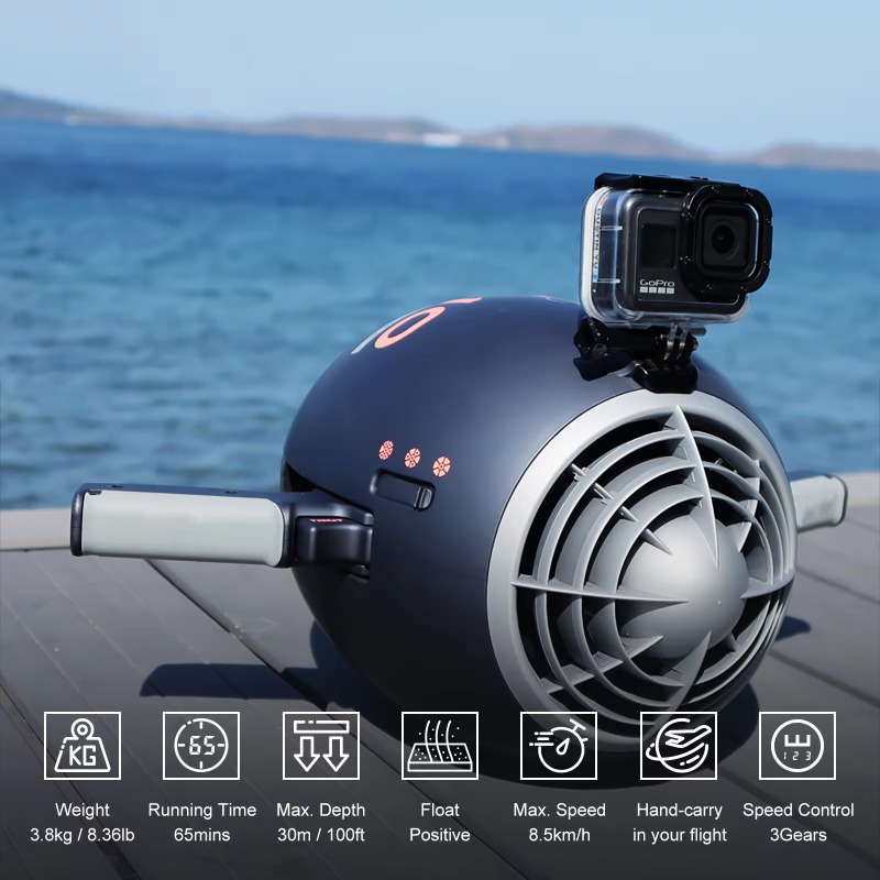 Airo Fast Subacqueo Electric 3 - Underwater Scooter Sea Scooter ulasan dan harga