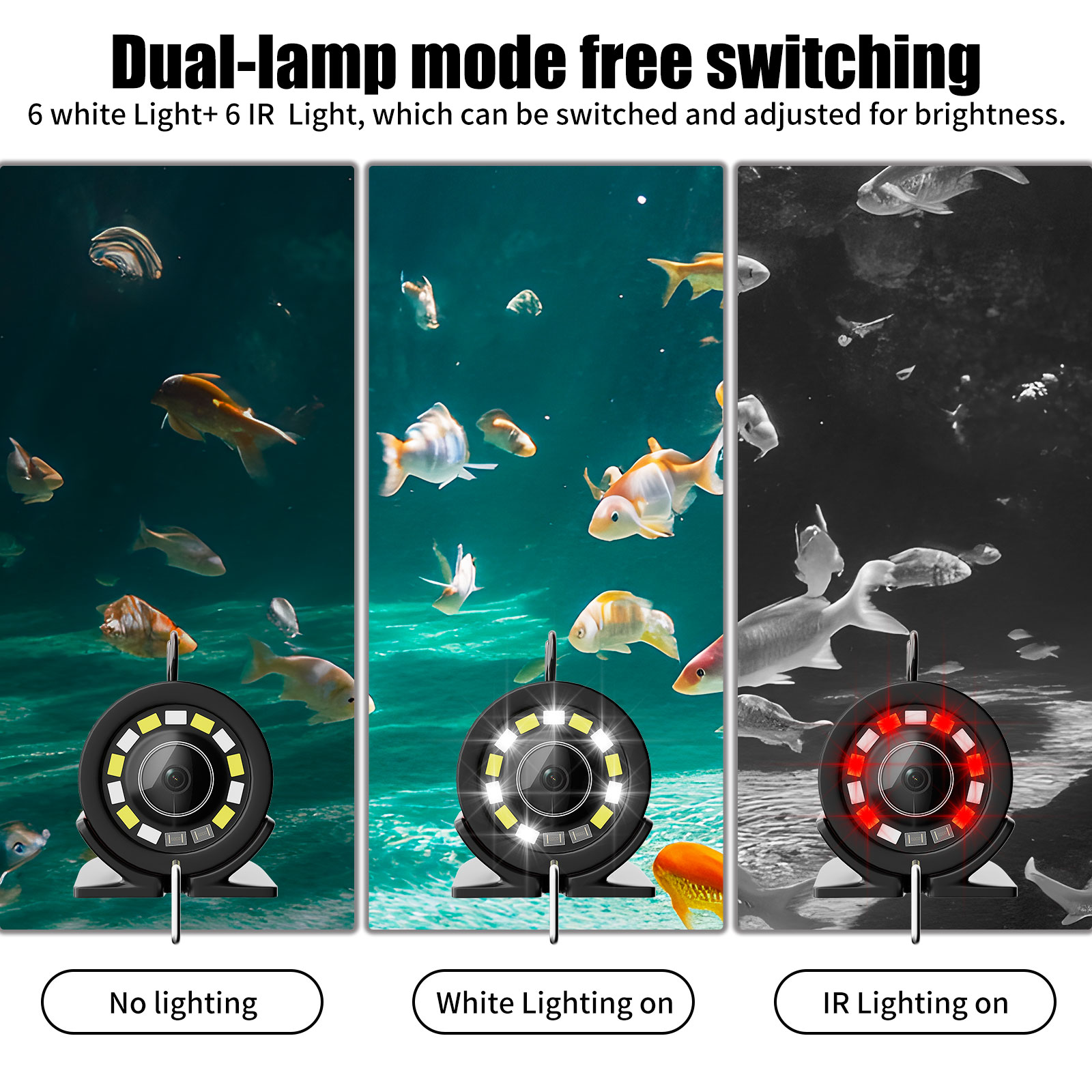 Kamera Memancing Bawah Air - P - Underwater Fishing Camera 4K ulasan dan harga