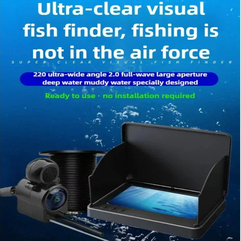 Kamera Pancing Bawah Air denga - Underwater Fishing Camera 4K ulasan dan harga