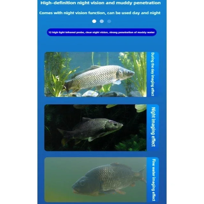 Kamera Pancing Bawah Air denga - Underwater Fishing Camera 4K ulasan dan harga