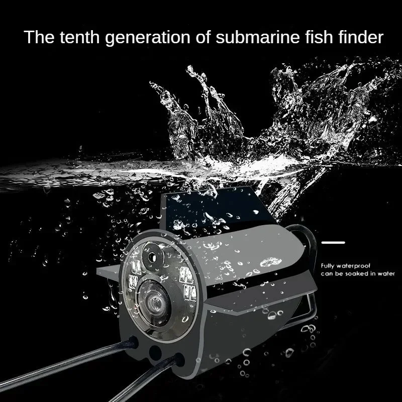 Kamera sensor suhu HD bawah ai - Underwater Fishing Camera 4K ulasan dan harga