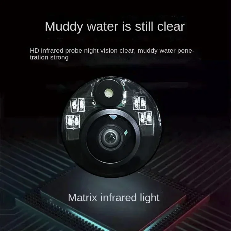 Kamera sensor suhu HD bawah ai - Underwater Fishing Camera 4K ulasan dan harga