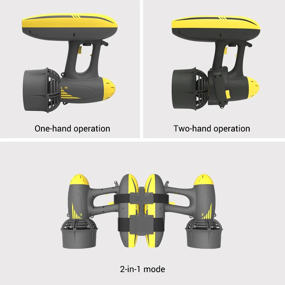 Skuter Air Listrik Bawah Air 6 - Underwater Scooter Sea Scooter ulasan dan harga